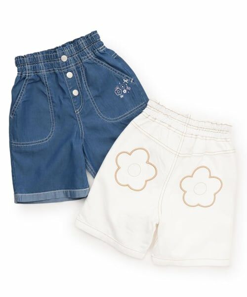 KP / ケーピー ショート・ハーフ・半端丈パンツ | カラーデニム バミューダパンツ | 詳細6