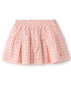 KP / ケーピー ショート・ハーフ・半端丈パンツ | 先染ギンガムチェック キュロット