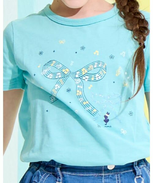 KP / ケーピー Tシャツ | 【GOOD PRICE】 ラメリボンプリント Tシャツ | 詳細10