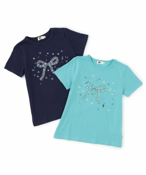 KP / ケーピー Tシャツ | 【GOOD PRICE】 ラメリボンプリント Tシャツ | 詳細7