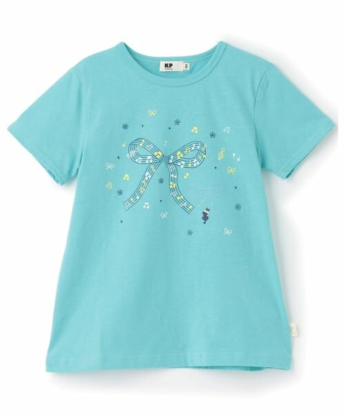 KP / ケーピー Tシャツ | 【GOOD PRICE】 ラメリボンプリント Tシャツ | 詳細8