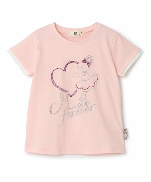 KP / ケーピー Tシャツ | mimi フォーエバー Tシャツ（ピンク）