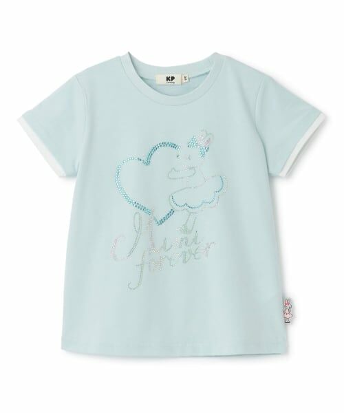 KP / ケーピー Tシャツ | mimi フォーエバー Tシャツ（サックス）