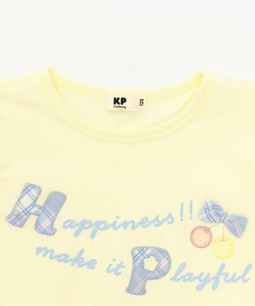 KP / ケーピー Tシャツ | オープンスリーブ Tシャツ | 詳細2