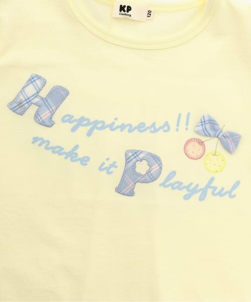 KP / ケーピー Tシャツ | オープンスリーブ Tシャツ | 詳細3