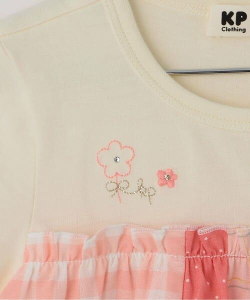 KP / ケーピー その他トップス | ギンガム×総柄 チュニック | 詳細3