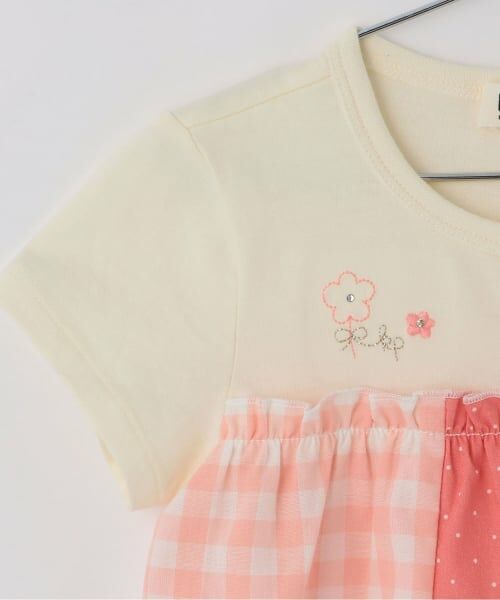 KP / ケーピー その他トップス | ギンガム×総柄 チュニック | 詳細5