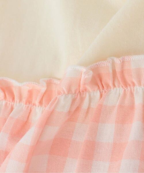 KP / ケーピー その他トップス | ギンガム×総柄 チュニック | 詳細7