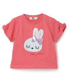 mimiちゃん スパンコール刺しゅう Tシャツ