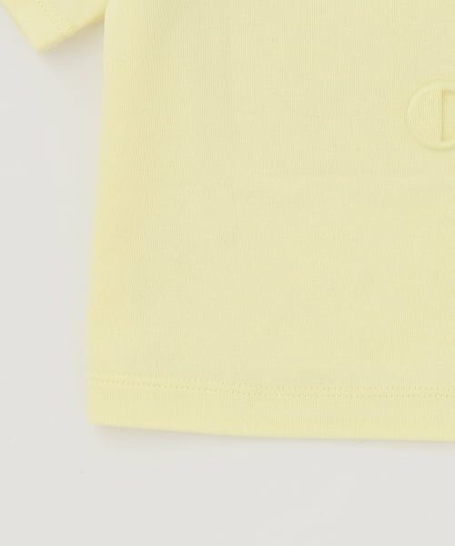 KP / ケーピー Tシャツ | エンボス加工ロゴ 肩見せTシャツ | 詳細6