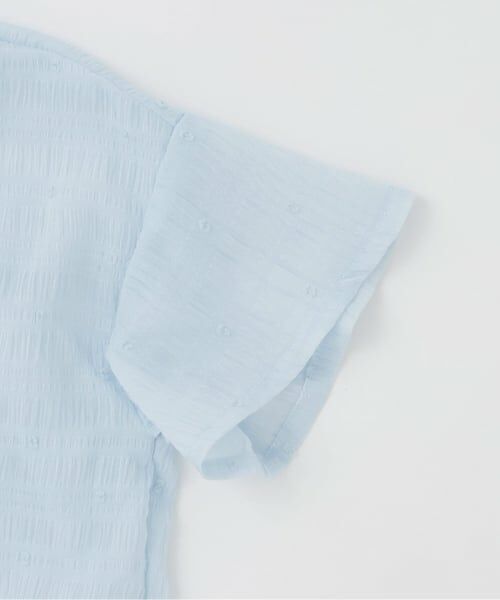 KP / ケーピー シャツ・ブラウス | シアーシャツ・テレコタンクトップ セット | 詳細4