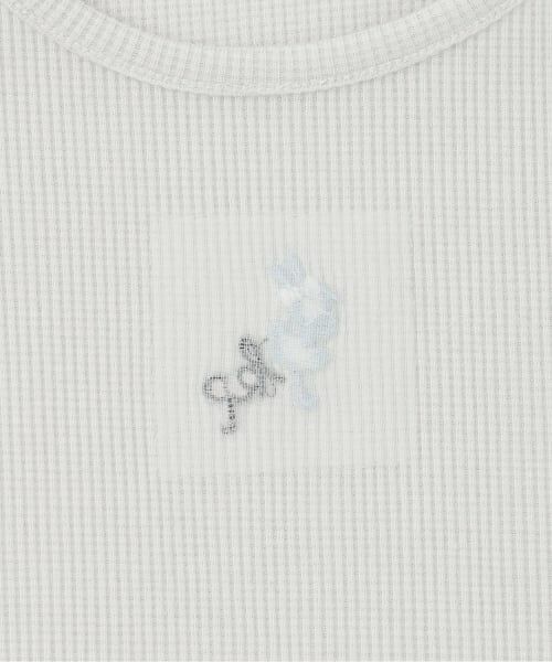 KP / ケーピー シャツ・ブラウス | シアーシャツ・テレコタンクトップ セット | 詳細7