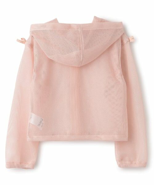 KP / ケーピー パーカー | 【防虫加工】ラメメッシュ パーカ | 詳細1