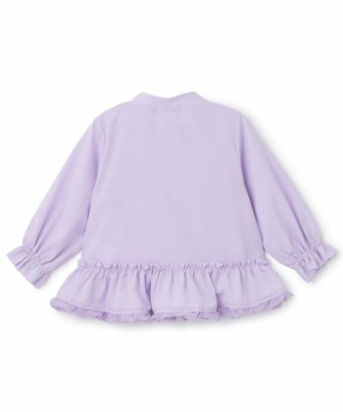 KP / ケーピー ブルゾン | リップストップ裾フリルウィンドブレーカー | 詳細1