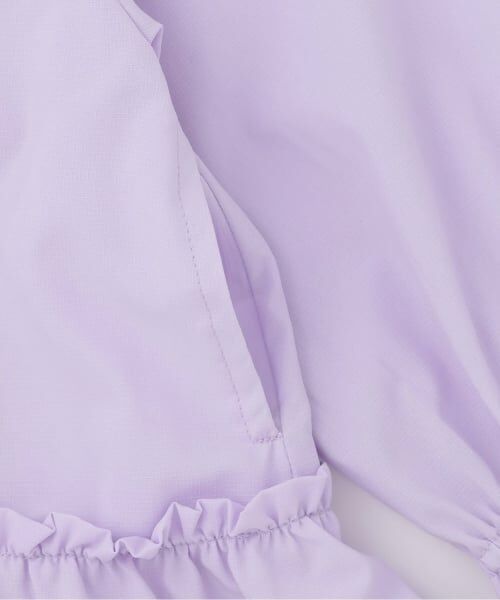 KP / ケーピー ブルゾン | リップストップ裾フリルウィンドブレーカー | 詳細4