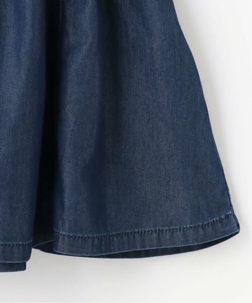 KP / ケーピー ミニ丈・ひざ丈ワンピース | 【冷感デニム】 肩見せワンピース | 詳細7