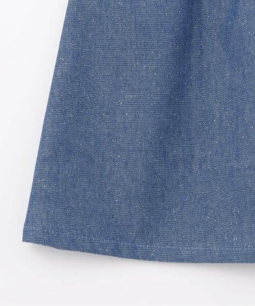 KP / ケーピー その他トップス | ラメデニム チュニック･ショートパンツセット | 詳細4