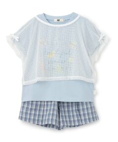 KP / ケーピー その他トップス | Tシャツ・ショートパンツ・メッシュＴ セット