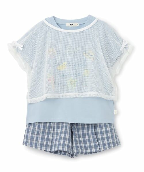 KP / ケーピー その他トップス | Tシャツ・ショートパンツ・メッシュT セット | 詳細15