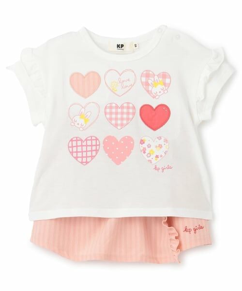 KP / ケーピー その他トップス | mimiちゃん Tシャツ・キュロット セット（ピンク）