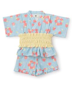 KP / ケーピー 着物・浴衣・小物類 | いちご柄 甚平･帯付き