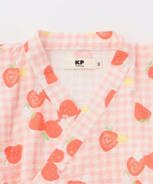 KP / ケーピー 着物・浴衣・小物類 | いちご柄 甚平･帯付き | 詳細3