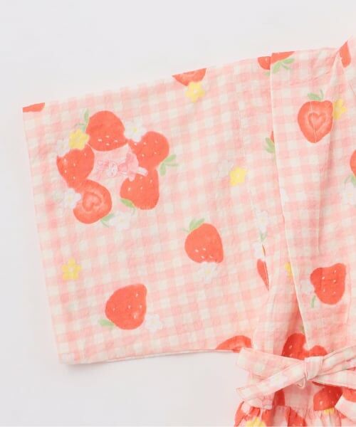 KP / ケーピー 着物・浴衣・小物類 | いちご柄 甚平･帯付き | 詳細4