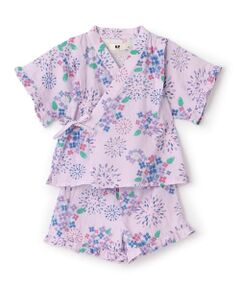 KP / ケーピー 着物・浴衣・小物類 | 花火あじさい柄 甚平