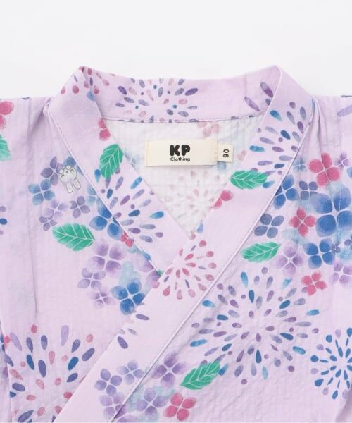 KP / ケーピー 着物・浴衣・小物類 | 花火あじさい柄 甚平 | 詳細3