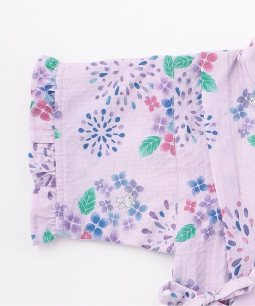 KP / ケーピー 着物・浴衣・小物類 | 花火あじさい柄 甚平 | 詳細4
