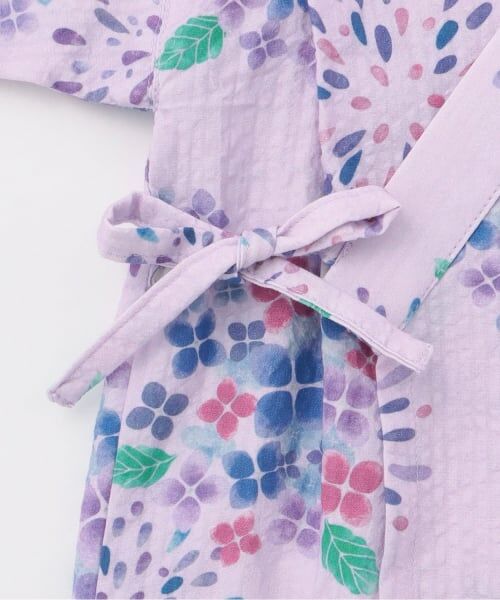 KP / ケーピー 着物・浴衣・小物類 | 花火あじさい柄 甚平 | 詳細5