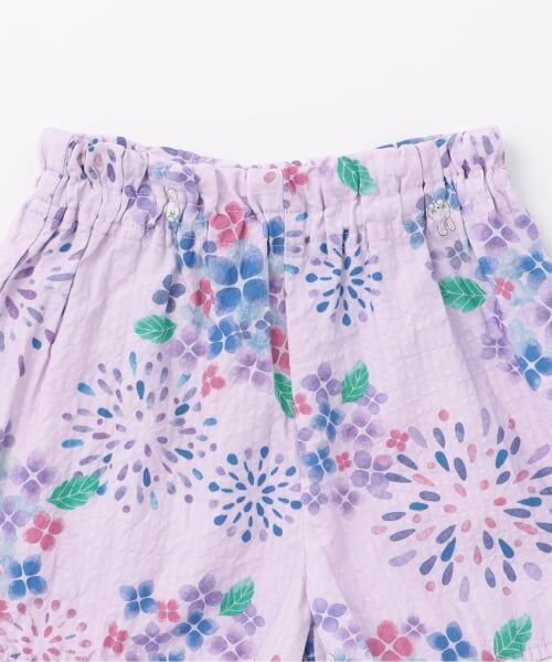 KP / ケーピー 着物・浴衣・小物類 | 花火あじさい柄 甚平 | 詳細8