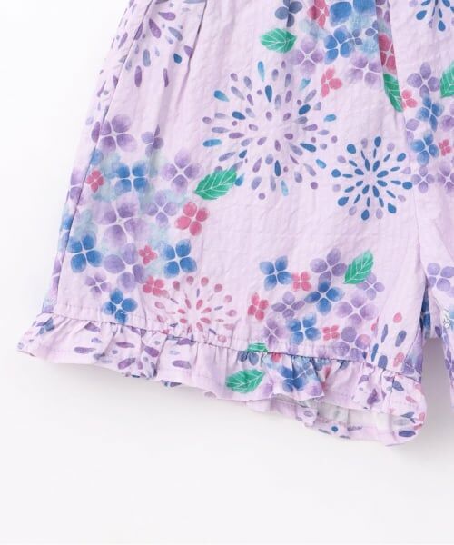 KP / ケーピー 着物・浴衣・小物類 | 花火あじさい柄 甚平 | 詳細9