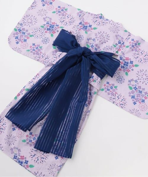 KP / ケーピー 着物・浴衣・小物類 | 花火あじさい柄 浴衣･帯付き | 詳細12