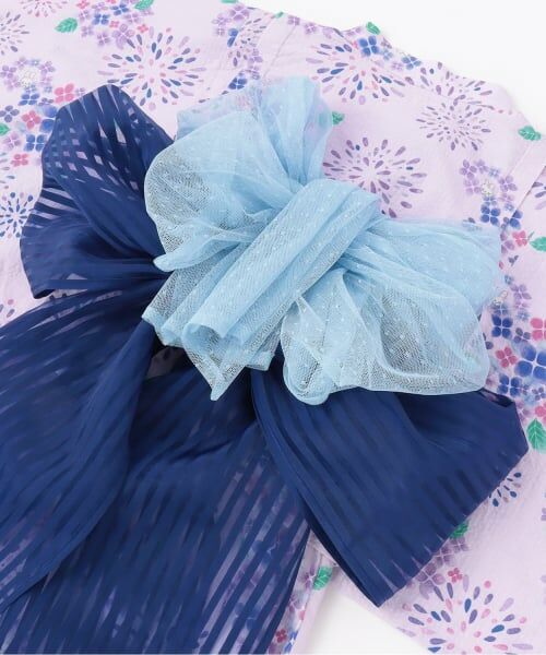 KP / ケーピー 着物・浴衣・小物類 | 花火あじさい柄 浴衣･帯付き | 詳細16