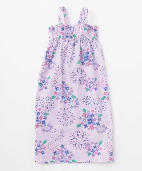 KP / ケーピー 着物・浴衣・小物類 | 花火あじさい柄 浴衣･帯付き | 詳細3