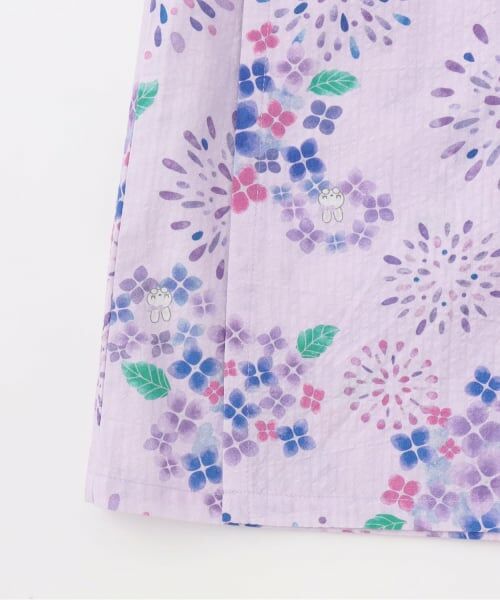KP / ケーピー 着物・浴衣・小物類 | 花火あじさい柄 浴衣･帯付き | 詳細6