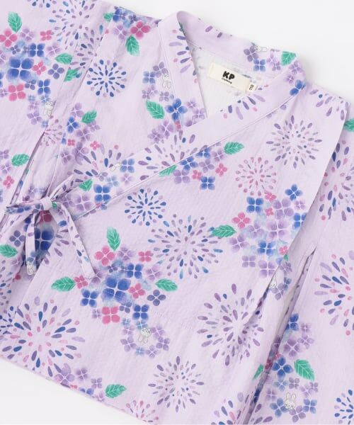 KP / ケーピー 着物・浴衣・小物類 | 花火あじさい柄 浴衣･帯付き | 詳細7