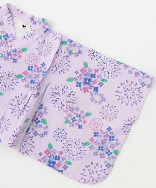 KP / ケーピー 着物・浴衣・小物類 | 花火あじさい柄 浴衣･帯付き | 詳細8