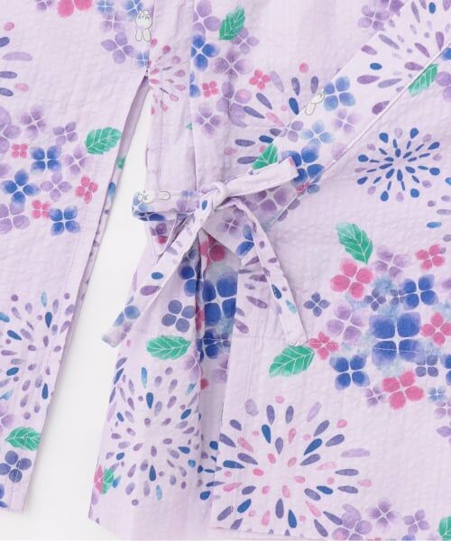 KP / ケーピー 着物・浴衣・小物類 | 花火あじさい柄 浴衣･帯付き | 詳細9