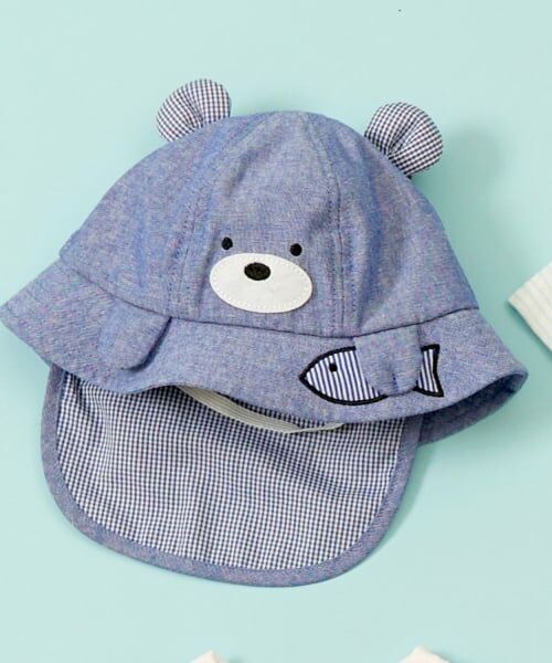 KP / ケーピー キャップ | くま ハット（紺）