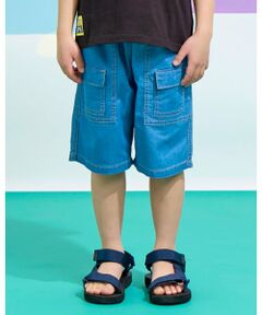 KP / ケーピー ショート・ハーフ・半端丈パンツ | 【冷感デニム】 ハーフパンツ
