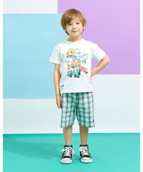 KP / ケーピー ショート・ハーフ・半端丈パンツ | オンブレチェック ハーフパンツ | 詳細11