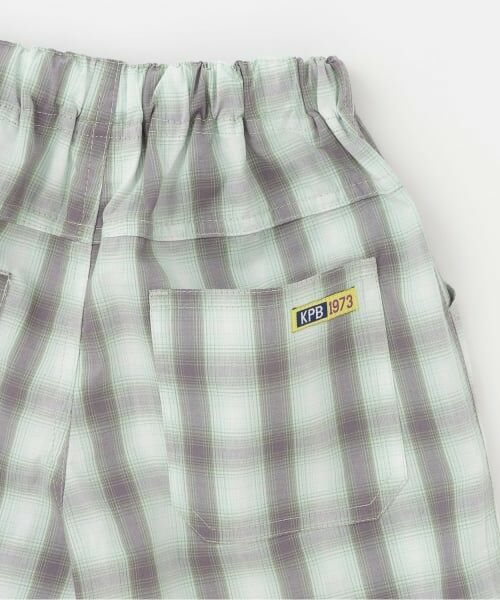 KP / ケーピー ショート・ハーフ・半端丈パンツ | オンブレチェック ハーフパンツ | 詳細6
