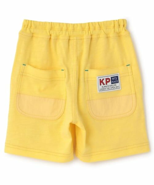 KP / ケーピー ショート・ハーフ・半端丈パンツ | くま編みモチーフ付き ハーフパンツ | 詳細1