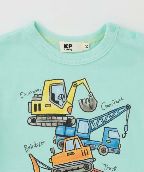 KP / ケーピー Tシャツ | 【GOOD PRICE】 働く車 半袖Tシャツ | 詳細2