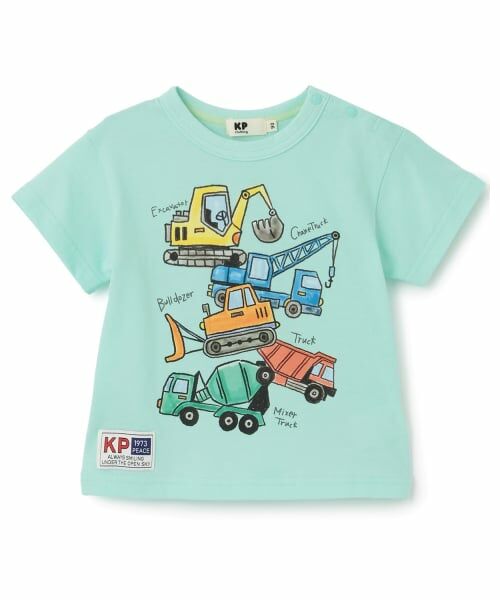 KP / ケーピー Tシャツ | 【GOOD PRICE】 働く車 半袖Tシャツ | 詳細9