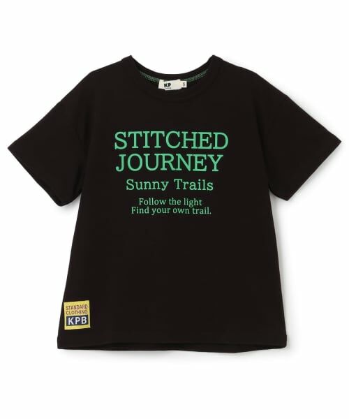 KP / ケーピー Tシャツ | 【GOOD PRICE】 ロゴ半袖Tシャツ（黒）