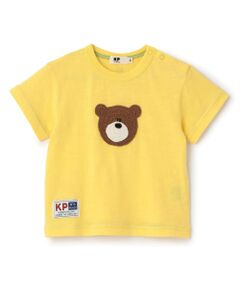 KP / ケーピー Tシャツ | くま編みモチーフ 半袖Tシャツ