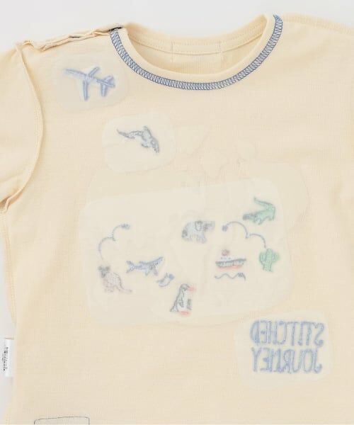 KP / ケーピー Tシャツ | 世界地図モチーフ Tシャツ | 詳細3